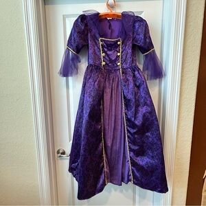 Way to Celebrate Purple Royal Queen Dress Costume See Measurements